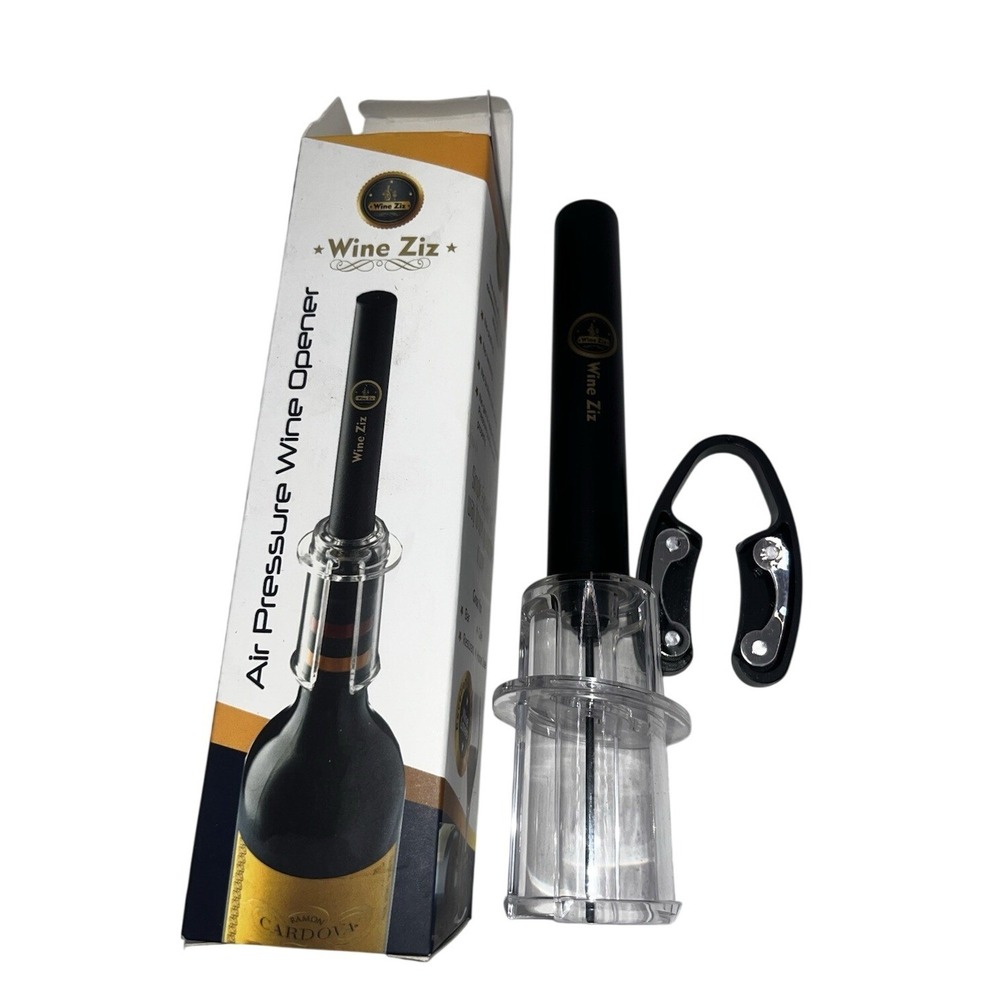 Wine Ziz Wine Air Pressure Pump Bottle Opener | Foil Cutter | Simple Wine Opener